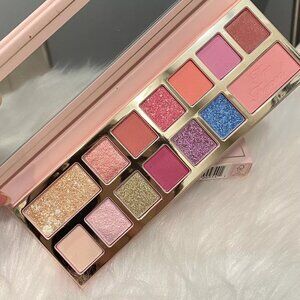 Too Faced Pinker Times Ahead Positively Playful Eyeshadow Palette 14 Shades~NIB
